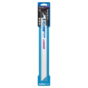 Recip Blade H513 Sheet Met 300x25x0.9mm 18TPI BMtl DOMIN 2PK