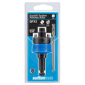 HOLESAW H103 QFX2  ARBOR Quick Fit 5/8UNF Double up