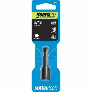 NUTSETTER MAGNETIC S132 5/16IN 65MM POWER 1PK SUPABIT