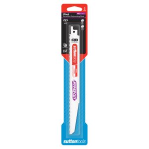 Recip Blade H506 Demo Wood 225x22x1.57mm 6TPI BiMt HYPER 2PK