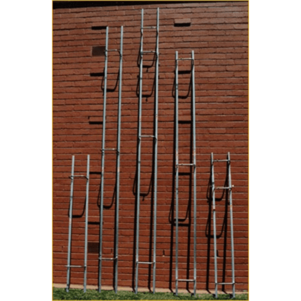 BEDDING FRAME LONG ECONOMY 4.5M  -  PLATED STEEL                                            15FT