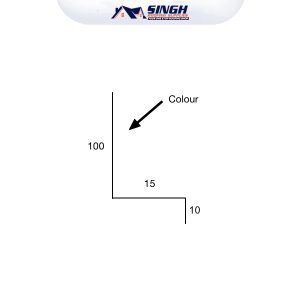 "Z" Window Flashing - 100 X 15 X 10 - Colorbond® Or Zincalume®