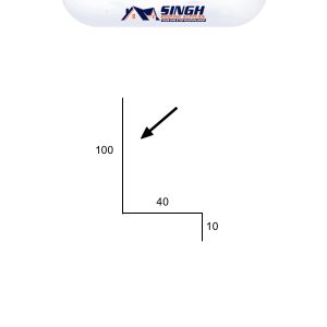 Z Flashing - 100 X 40 X 10 - Colorbond® Or Zincalume®