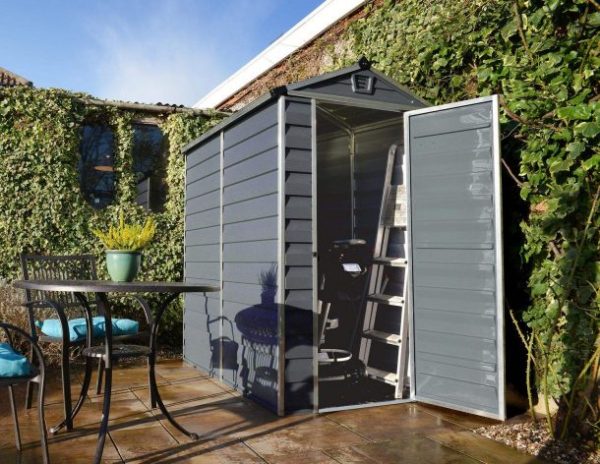 Skylight 1.20m x 1.76m Garden Shed - Grey Polycarbonate Panels - Image 3