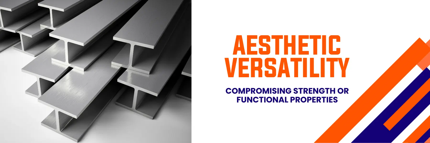 Structural steel is aesthetically versatile