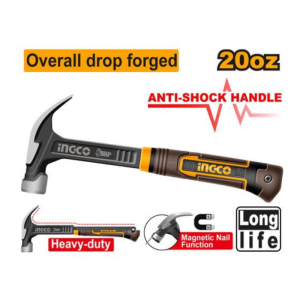 Ingco Forged Steel Magnetic Toenail Hammer 560g