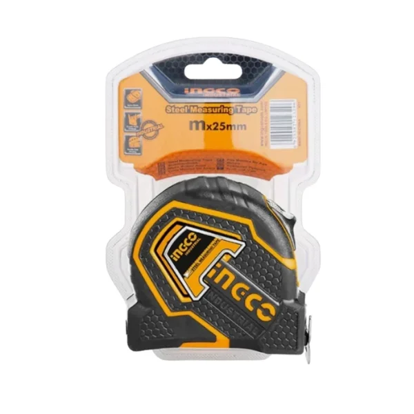 Ingco Measuring Tape Steel Nylon Blade 8M X 25mm