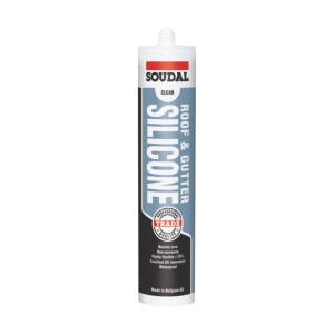 Soudal Trade Roof & Gutter Silicone Clear 300ml