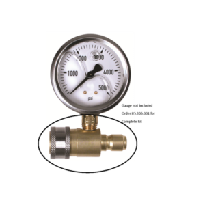 Bar In Line Kit for pressure gauge