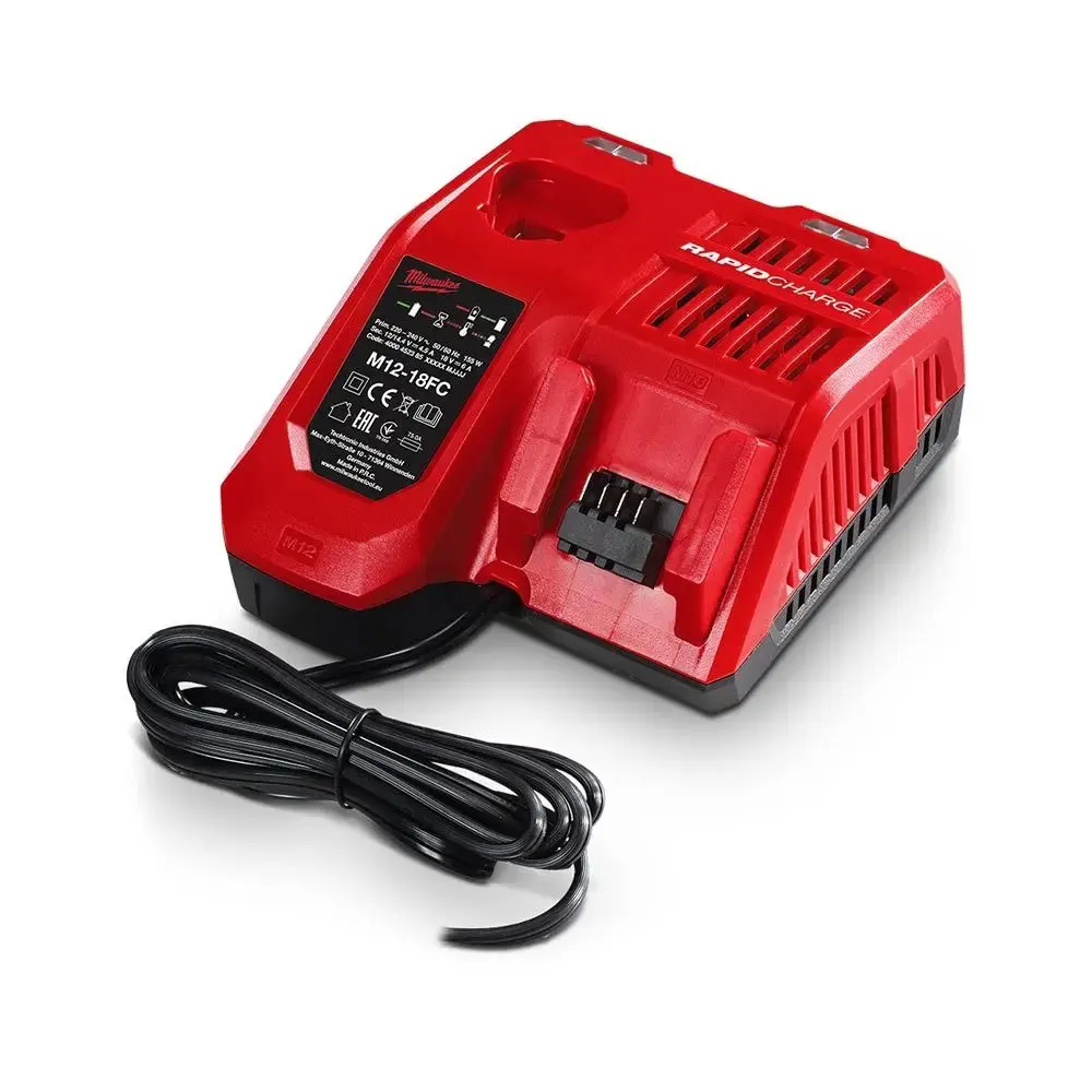 MILWAUKEE 18V Brushless 4 Piece 2x5.0Ah Power Pack Combo Kit M18BLPP4C2502B - Image 5