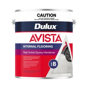 Dulux Avista high solids epoxy hardener part B 4L internal floor