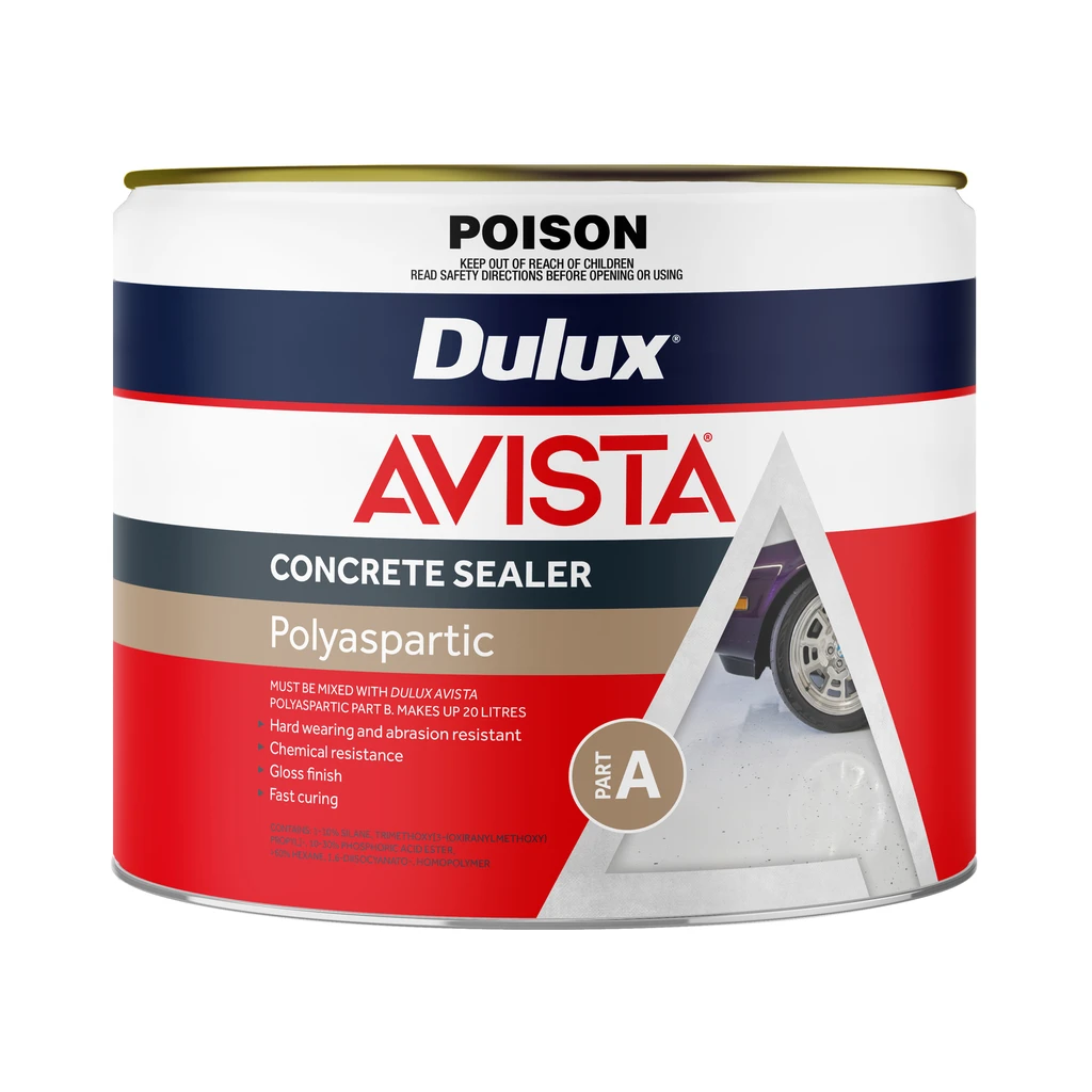 Dulux Avista Polyaspartic Sealer Part A 10L