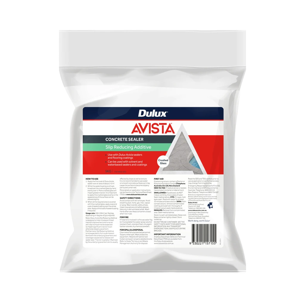 Dulux Avista Slip Res Additive Crushed Glass 5KG