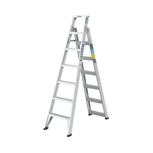 Bailey Trade Lyte 150kg Aluminium Dual Purpose Ladder 2.1m/3.8m (7 Step)