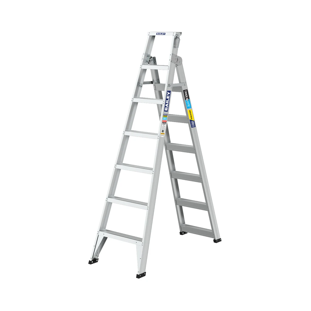 Bailey Trade Lyte 150kg Aluminium Dual Purpose Ladder 2.1m/3.8m (7 Step)