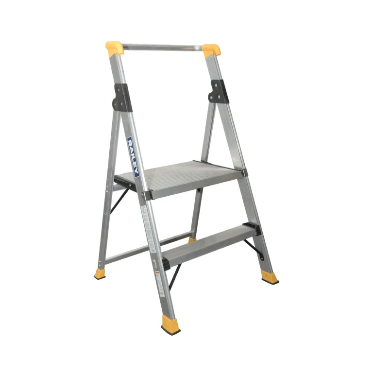 Bailey Retail Platform Step Stool 2 Extra Wide 150kg Industrial
