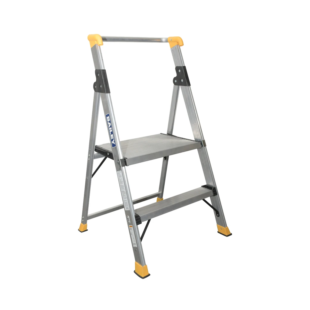 Bailey Retail Platform Step Stool 2 Extra Wide 150kg Industrial