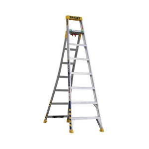 Bailey X3 Leansafe 150kg Aluminium 3 in 1 Ladder 2.4m (8 Step)