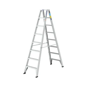 Bailey Trade Lyte 150kg Aluminium Double Sided Step Ladder 2.4m (8 Step)