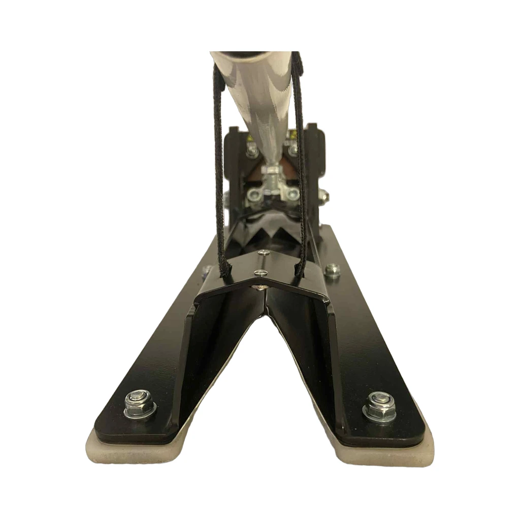 Front view of the base and guide on the EERA Ag Panel notcher